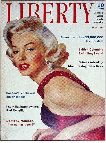 Marilyn Monroe a világ körül, Kanada, 1955